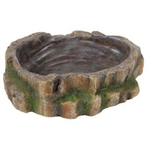 TRIXIE WATER- / VOERSCHAAL REPTIEL 13X11X3,5 CM 2 ST