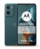 Moto G05, 12 GB (4 GB + 8 GB RAM Boost)/64 GB, Spanje, superhelder display van 16,9 cm (6,67 inch), 50 MP camerasysteem, portretmodus met IA, veganistisch leer, Corning Gorilla® Glass 3, batterij 5200