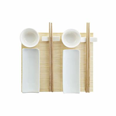 Sushi set DKD Home Decor Bamboe Keramiek Wit Natuurlijk Orientaals 28,5 x 19,5 x 3,3 cm (9 Onderdelen) (28,5 x 19,5 x 3,3 cm) Sushi set DKD Home Decor Bamboe Keramiek Wit Natuurlijk Orientaals 28,5 x 19,5 x 3,3 cm (9 Onderdelen) (28,5 x 19,5 x 3,3 cm)