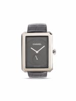 CHANEL Pre-Owned montre Chanel Boy-Friend pre-owned (années 2020) - Noir