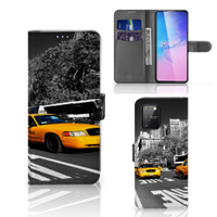 Samsung S10 Lite Flip Cover New York Taxi - thumbnail