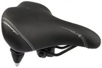 Selle Bassano Zadel Bassano XXL dubbelveer zwart - thumbnail