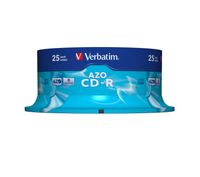 Verbatim CD-R AZO Crystal 700 MB 25 stuk(s) - thumbnail