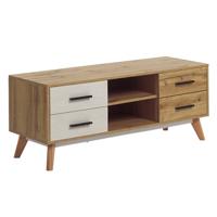 Beliani FLORIDA - TV-kast-Lichte houtkleur-MDF