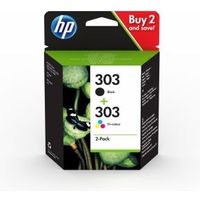 HP 303 4ml 4ml Zwart, Cyaan, Magenta, Geel 200pagina's 165pagina's inktcartridge