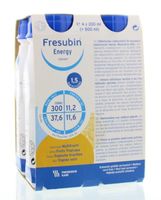 Fresubin Energy drink tropische vruchten 200ml (4 st)