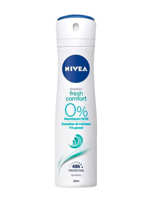 Nivea Fresh Comfort 0% Deospray - 150 ml
