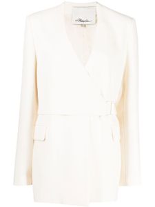 3.1 Phillip Lim blazer à design portefeuille - Blanc