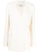 3.1 Phillip Lim blazer à design portefeuille - Blanc