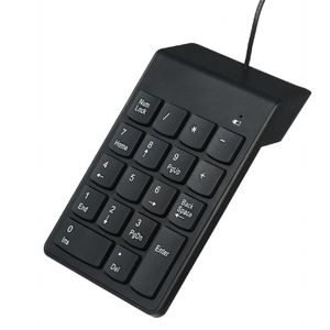 Gembird KPD-U-03 numeriek toetsenbord Notebook/pc USB Zwart