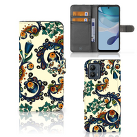 Wallet Case Motorola Moto G53 Barok Flower