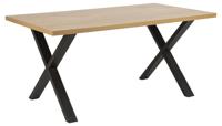 Eettafel Abeto Rechthoek MDF Naturel 160cm - Giga Living - thumbnail