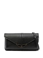 Zadig&Voltaire pochette Borderline en cuir - Noir