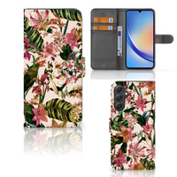 Samsung Galaxy A24 4G Hoesje Flowers