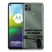 Motorola Moto G9 Power Silicone-hoesje Pistol DTMP - thumbnail