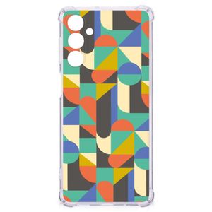 Samsung Galaxy M54 Doorzichtige Silicone Hoesje Funky Retro