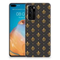 Huawei P40 TPU bumper Franse Lelie