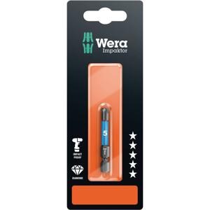 Wera 840/4 IMP DC SB SiS Inbus-bit 4 mm Gereedschapsstaal Gelegeerd, Diamant gecoat F 6.3 1 stuk(s)