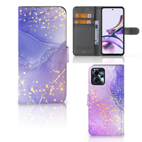 Hoesje voor Motorola Moto G13 | G23 Watercolor Paars