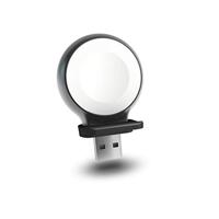 ZENS USB-A oplader compatibel met alle Apple Watches en de AirPods Pro 2 (2022 & 2023) (aluminium, MFi-gecertificeerd, verlengkabel inbegrepen)