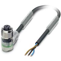 Phoenix Contact 1506749 Sensor/actuator connector, geassembleerd M12 Aantal polen: 3 Bus, haaks 8.00 m 1 stuk(s) - thumbnail