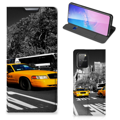 Samsung Galaxy S10 Lite Book Cover New York Taxi Samsung Galaxy S10 Lite Book Cover New York Taxi