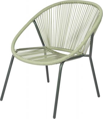 Pro Garden stapelstoel 73 x 71 x 83 cm staal/polyester