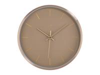 AURIOL Wandklok Ø 25 cm (Beige)