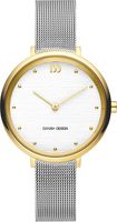 Danish Design IV65Q1218 Horloge Amelia Mesh goud-en zilverkleurig 33 mm