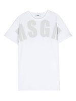 MSGM Kids t-shirt à logo imprimé - Blanc - thumbnail