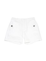 Nº21 Kids short en coton à logo brodé - Blanc