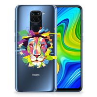 Xiaomi Redmi Note9 Telefoonhoesje met Naam Lion Color