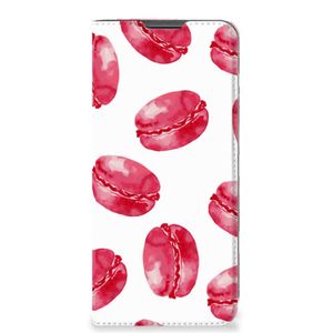 Motorola Moto G22 Flip Style Cover Pink Macarons