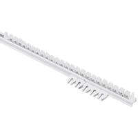 Leen Bakker - Complete Set Plus Uitschuifrail 210-400cm - Metaal - Wit
