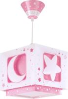 Dalber 63232S Hanglamp Roze Maan Kinderkamer Lamp Licht