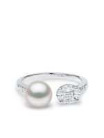 Yoko London bague Starlight en or blanc 18ct sertie de perles et de diamants - Argent