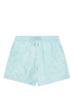 Armani Exchange short à logo en jacquard - Bleu