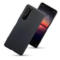 Qubits - Softcase hoes - Sony Xperia 1 II - Zwart