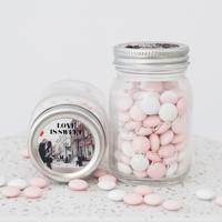 Mini Mason jar met foto