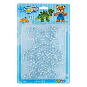 Hama Strijkkralenbordjes Maxi en Teddybeer