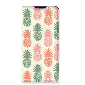 Xiaomi Redmi 9 Flip Style Cover Ananas