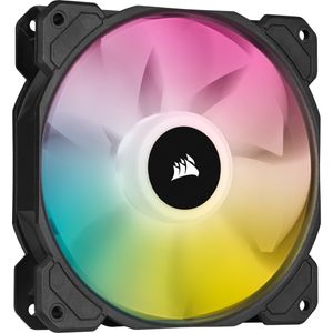 Corsair iCUE SP120 RGB ELITE Performance + Lighting Node CORE case fan 3 stuks, 4-pins PWM fan-connector