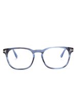 TOM FORD Eyewear lunettes de vue à monture ronde - Bleu