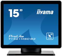 Iiyama PCAP Bezel Free Front, 10P Touch Touchscreen monitor Energielabel: E (A - G) 38.1 cm (15 inch) 1024 x 768 Pixel 4:3 8 ms HDMI, VGA, Audio-Line-out IPS - thumbnail