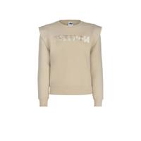 Shoeby Jill & Mitch sweater Katia met tekst ecru