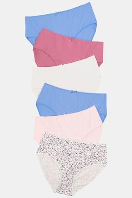 Ulla Popken Slips, set van 6 - Grote Maten