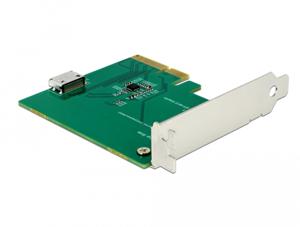 Delock 90307 PCI Express x4-kaart naar 1 x interne OCuLink SFF-8612 - Low Profile Form Factor