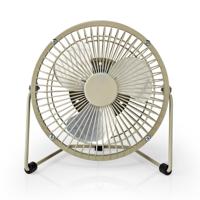 Nedis Miniventilator - 15 cm (Kleur: grijs)