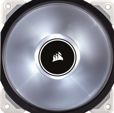 Corsair Air ML120 Pro Computer behuizing Ventilator 12 cm Zwart, Transparant