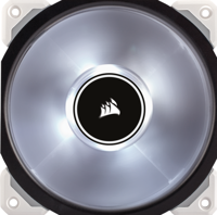 Corsair Air ML120 Pro Computer behuizing Ventilator 12 cm Zwart, Transparant